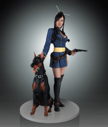 Honey Trap Kat-Ya <br> 1/4 Scale Statue