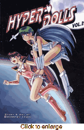Hyper Dolls <br> Graphic Novels - click to enlarge