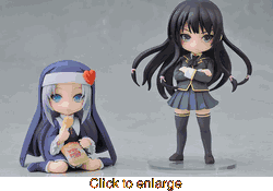 I Don't Have Many Friends <br> Yozora Mikaduki & Maria Takayama <br> Mini Figures Twin Pack - click to enlarge