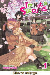 I'm Not a Succubus <br> Graphic Novels - click to enlarge