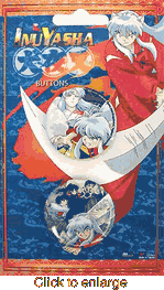 Inu Yasha<br>Button Set - click to enlarge