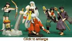 Inu Yasha<br>Trading Figures 2 - click to enlarge