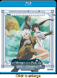 Is It Wrong to Pick Up <br> Girls in a Dungeon? - click to enlarge
