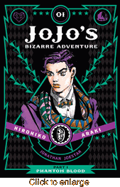 JoJo's Bizarre Adventure <br> Graphic Novels 		 - click to enlarge