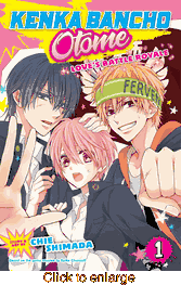 Kenka Bancho Otome <br> Love's Battle Royale <br> Graphic Novels - click to enlarge