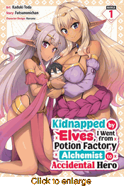 Kidnapped by Elves, I Went from Potion Factory Alchemist to Accidental Hero <br> Graphic Novels - click to enlarge