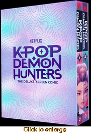 Kpop Demon Hunters <br> Graphic Novels - click to enlarge