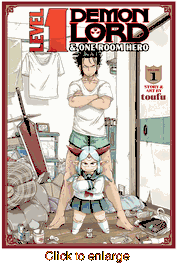 Level 1 Demon Lord and One Room Hero <br> Graphic Novels - click to enlarge