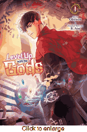 Level Up with the Gods <br> Graphic Novels - click to enlarge