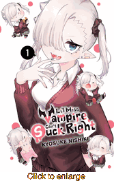 Li'l Miss Vampire Can't Suck Right <br> Graphic Novels - click to enlarge