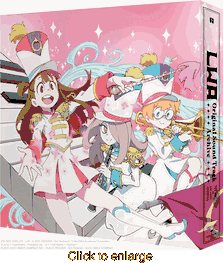 Little Witch Academia <br> Deluxe Edition Soundtrack <br> Boxed Set (Lilac) Vinyl LP - click to enlarge