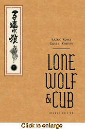 Lone Wolf and Cub <br> Graphic Novels - click to enlarge