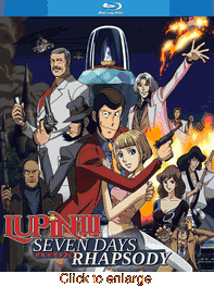 Lupin the 3rd <br> Seven Days Rhapsody - click to enlarge
