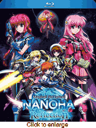Magical Girl Lyrical Nanoha <br> Reflection - click to enlarge