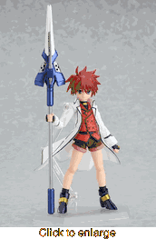 Magical Girl Lyrical Nanoha <br> Striker S <br> Erio Mondial Barrier Jacket <br> Figma Action Figure - click to enlarge