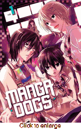 Manga Dogs <br> Graphic Novels - click to enlarge
