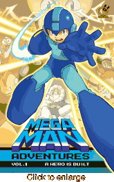 Mega Man Adventures <br> Graphic Novels - click to enlarge
