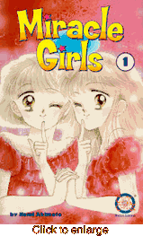 Miracle Girls<br>Graphic Novels - click to enlarge