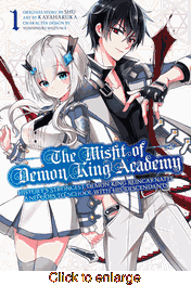 Misfit of Demon King Academy <br> Graphic Novels - click to enlarge