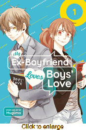 My Ex-Boyfriend Loves Boys' Love <br> Graphic Novels - click to enlarge