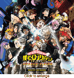 My Hero Academia <br> Heroes Rising Soundtrack <br> Vinyl LP - click to enlarge