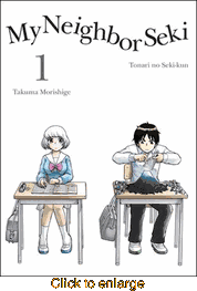 My Neighbor Seki <br> Graphic Novels - click to enlarge