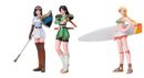 Namko Girls <br> Mini Figure Set #4