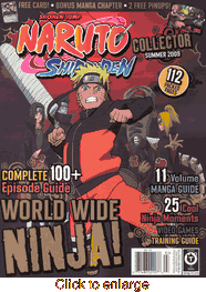 Naruto Collector <br>Magazine - click to enlarge