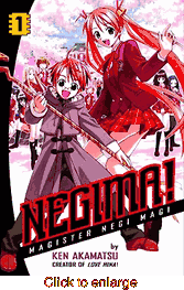 Negima <br> Graphic Novels - click to enlarge