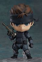 Metal Gear Solid <br> Solid Snake <br> Nendoroid Action Figure #447