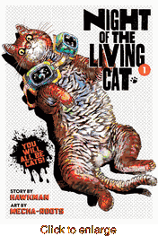 Night of the Living Cat <br> Graphic Novels - click to enlarge