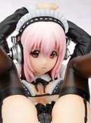 Nitro Super Sonico: Super Soniko <br> Gothic Maid Version <br> 1/6 Scale PVC Figure
