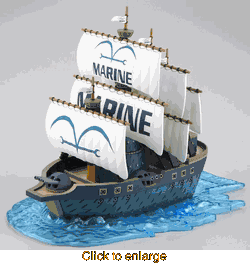 One Piece <br> Grand Ship Collection <br> Model Kits - click to enlarge