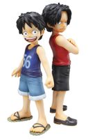 One Piece: Luffy & Ace <br> Brotherly Bonds <br> NEO Portraits of Pirates <br> Ex Model Figure