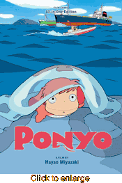 Ponyo <br> Graphic Novels - click to enlarge