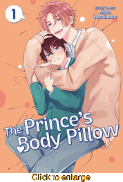 Prince's Body Pillow <br> Graphic Novels - click to enlarge