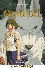 Princess Mononoke <br> Graphic Novels - click to enlarge