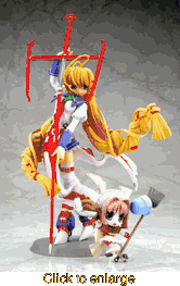 Prism Ark: Prism Ark & Feeria <br>1/8 Scale PVC Figure - click to enlarge