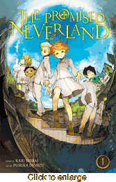 Promised Neverland <br> Graphic Novels - click to enlarge