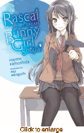 Rascal Does Not Dream <br>of Bunny Girl Senpai <br> Graphic Novels - click to enlarge