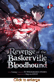 Revenge of the Baskerville Bloodhound <br>  Graphic Novels - click to enlarge