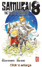 Samurai 8 <br> Graphic Novels - click to enlarge