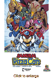 Samurai Pizza Cats <br> Graphic Novels - click to enlarge