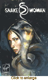Shekhar Kapur's <br> Snake Woman <br> Graphic Novels - click to enlarge