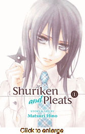 Shuriken and Pleats <br> Graphic Novels - click to enlarge