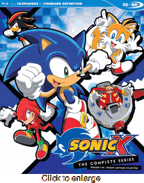 Sonic X - click to enlarge