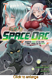 Space Orc: Barbarian Raider of the Stars, Aiming for the Queen! <br> Novels - click to enlarge