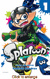Splatoon <br> Graphic Novels - click to enlarge