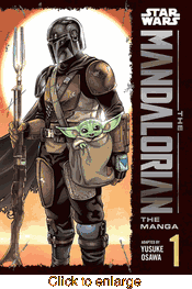 Star Wars The Mandalorian The Manga <br> Graphic Novels - click to enlarge