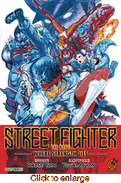 Street Fighter <br> Novels - click to enlarge
